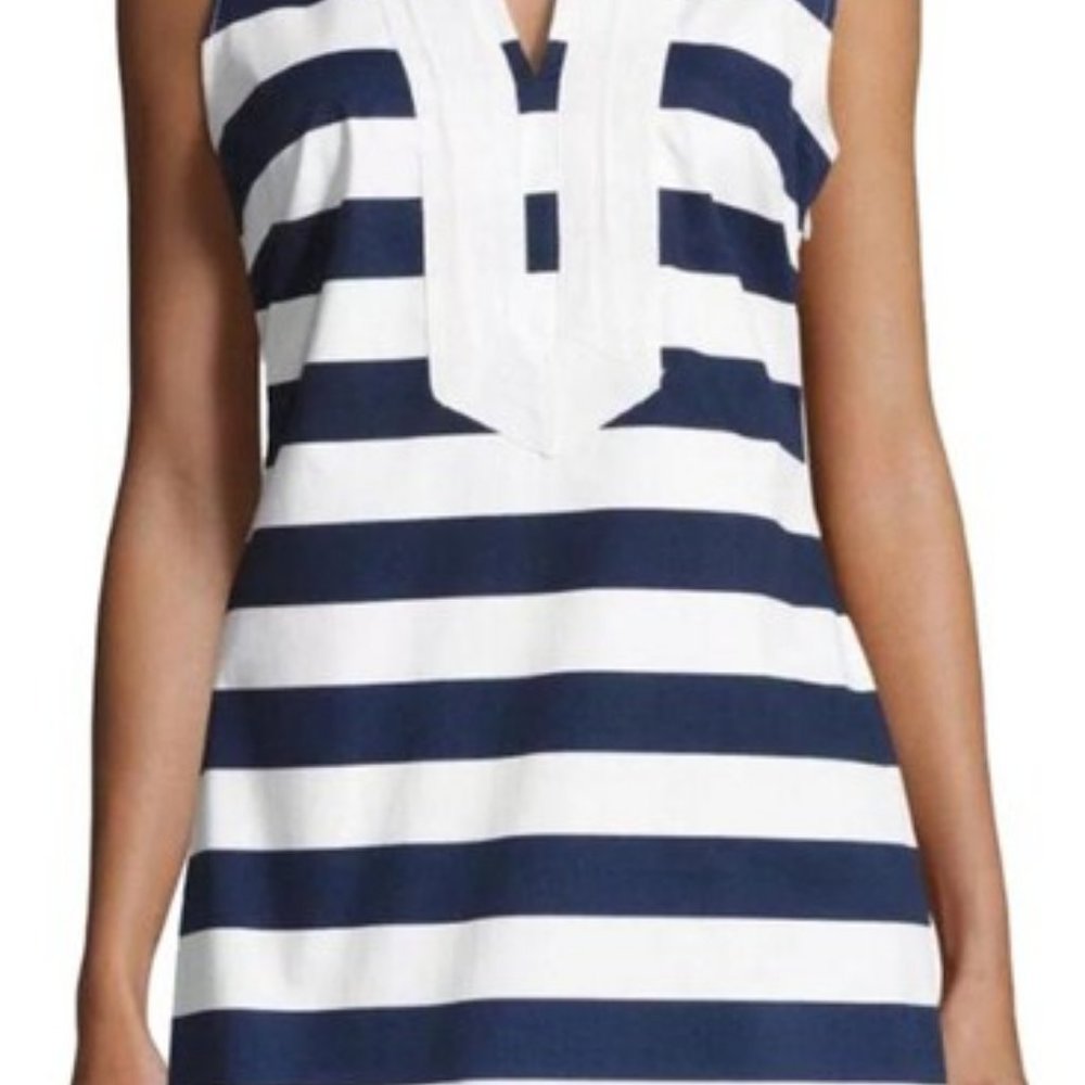 Sale to Sable Navy and White Dress